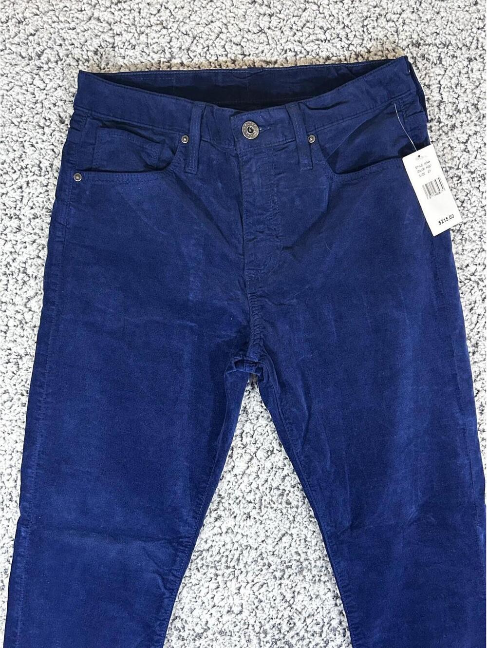 AG Adriano Goldschmied The Legging Super Skinny Ankle Navy 27 NWT $215